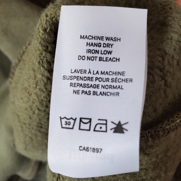 JJJJound J/95 Crewneck - Utility Green | Sz. Small - Picture 8 of 10